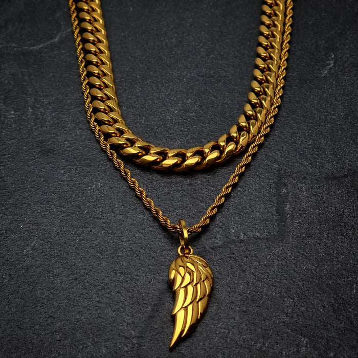 WING PENDANT (GOLD) - AAPEX WATCHES
