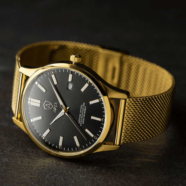 Legacy | Gold & Black - AAPEX WATCHES