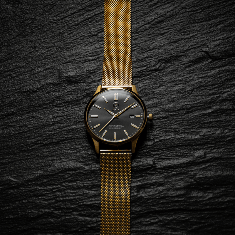 Legacy | Gold & Black - AAPEX WATCHES